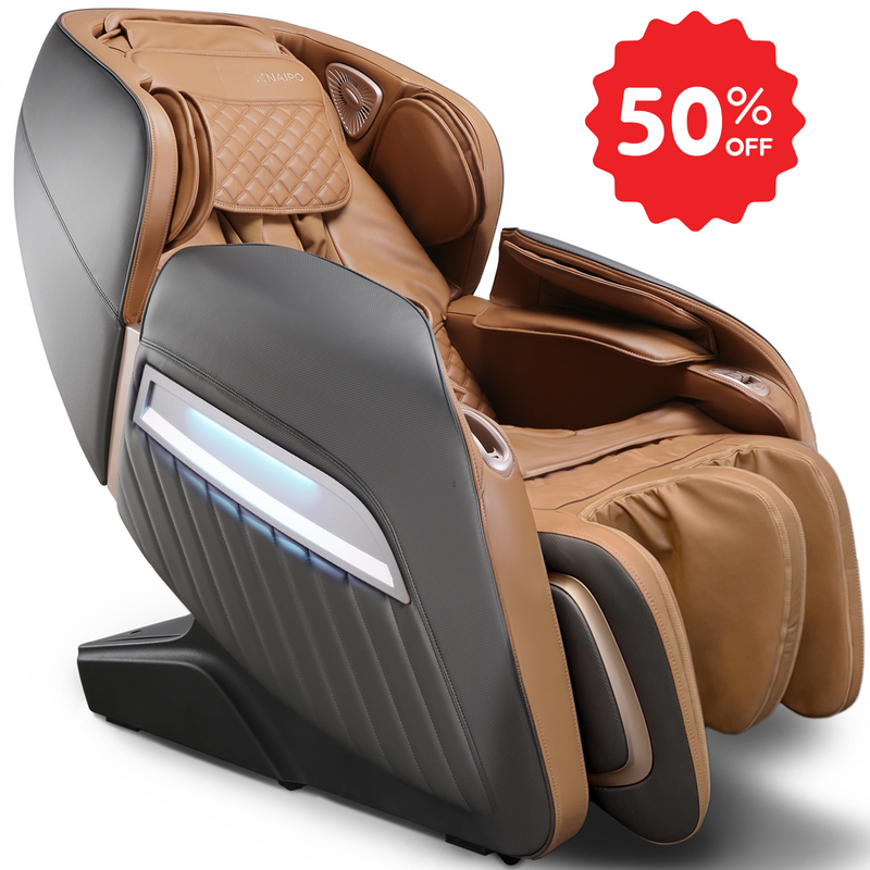 NAIPO Massage Chair, Full body, Zero Gravity, 3D Surround-Sound Speaker, Heat, Award Winner