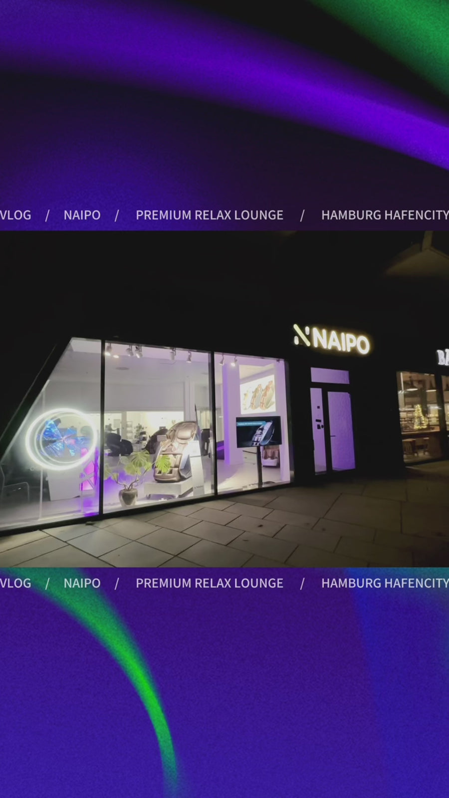 Hansefit - NAIPO Relax Lounge Check-in