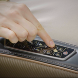 NAIPO Premium Massage Chair with Lying Position, Bluetooth, Space-Saving, Black&Brown