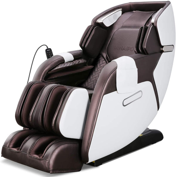 Naipo 4D Full Body Massage Chair, Zero-Gravity Reclining, Heat Function, USB, Bluetooth