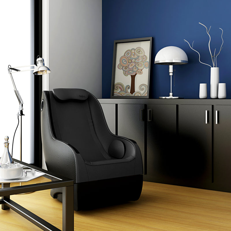 NAIPO Serenity Comfort Shiatsu massage chair, space-saving design