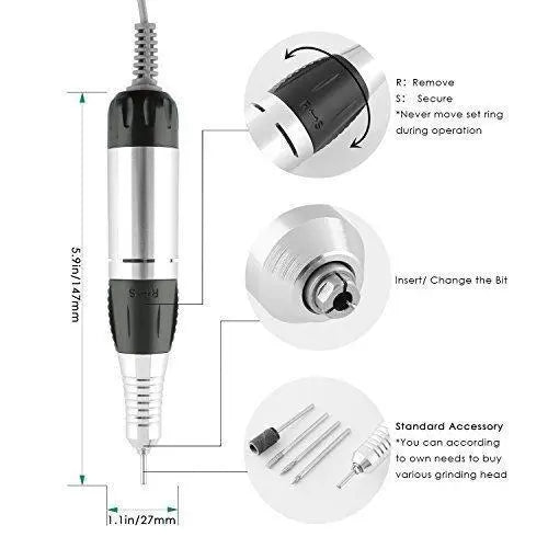 JCMaster JD400H, Handstück, Ersatz Handgriff für Nagelfräser