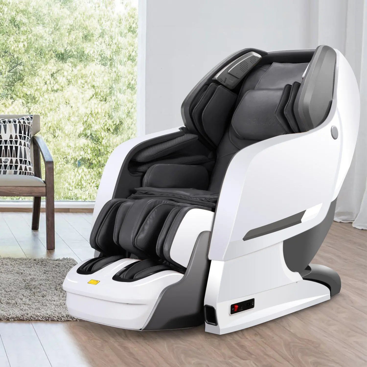 NAIPO 3D Massagesessel Shiatsu , Schwarz, MGC-8600