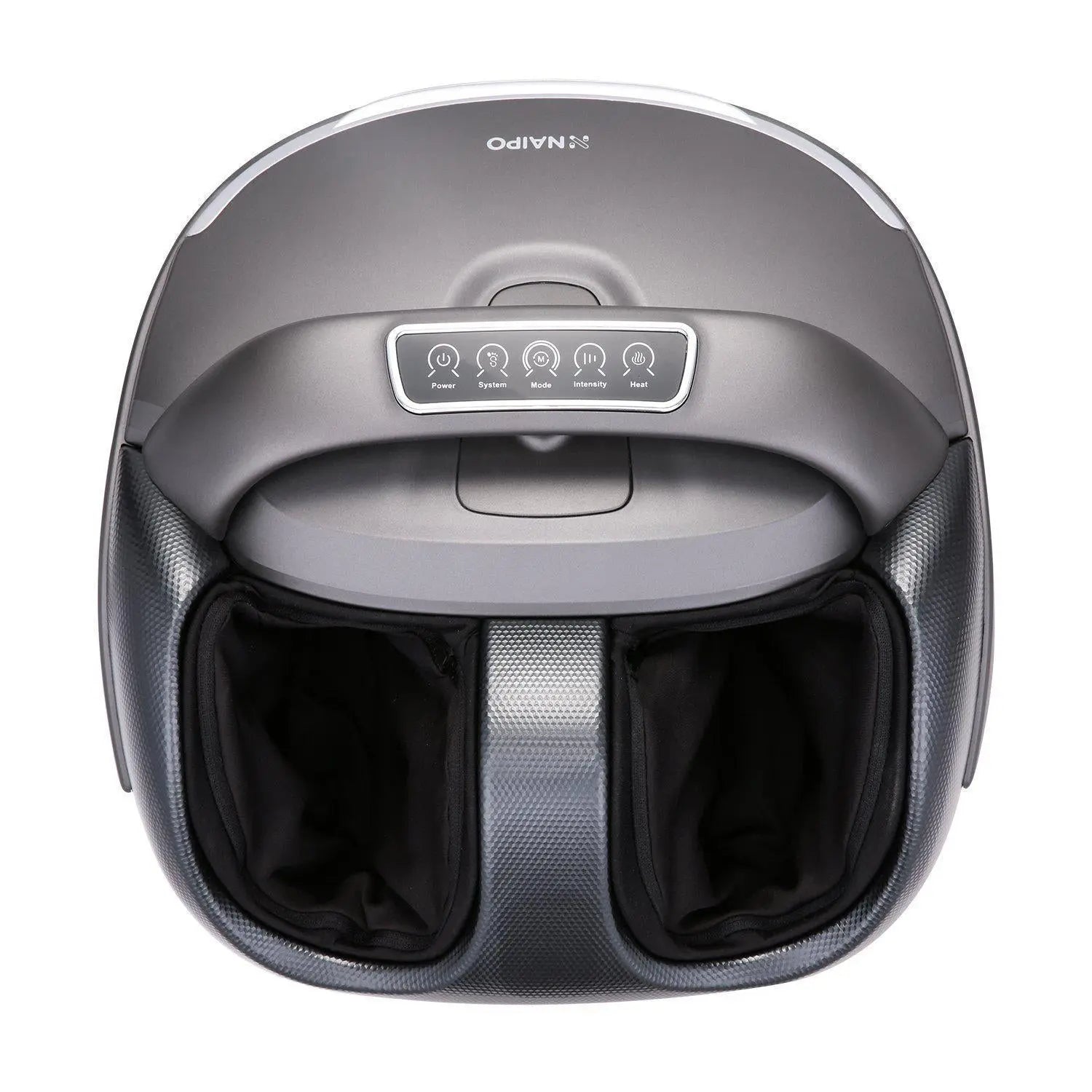 Naipo  Shiatsu  Fußmassagegerät mit Wärmefunktion, Kneten Rollen Luftkompression