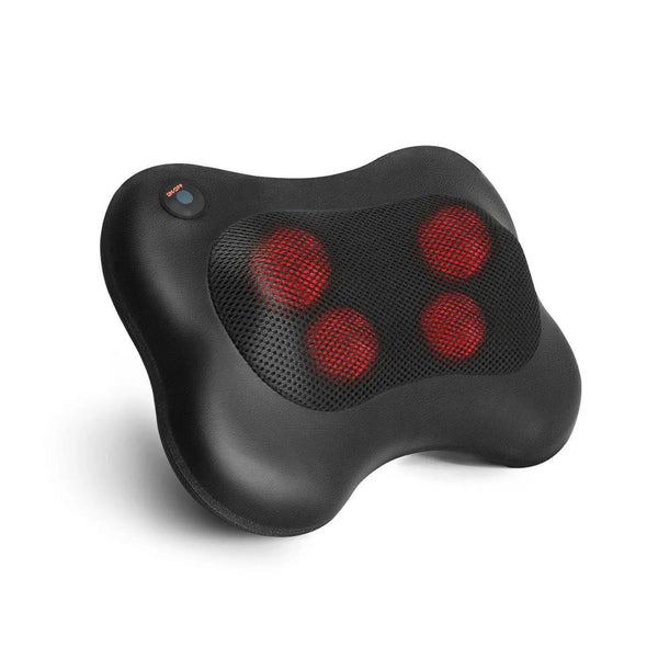 Naipo Shiatsu Massage Pillow Neck Massager Massage for Shoulder Back with 3D Massage Heads and Infrared Heat Function in the Car Office Home 