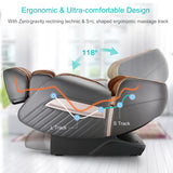 NAIPO Massage Chair, Full body, Zero Gravity, 3D Surround-Sound Speaker, Heat, Award Winner