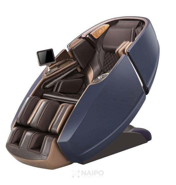 Naipo 3D Massagesessel Raumkapsel-Design blau-braun, Premium-All Products-NAIPO