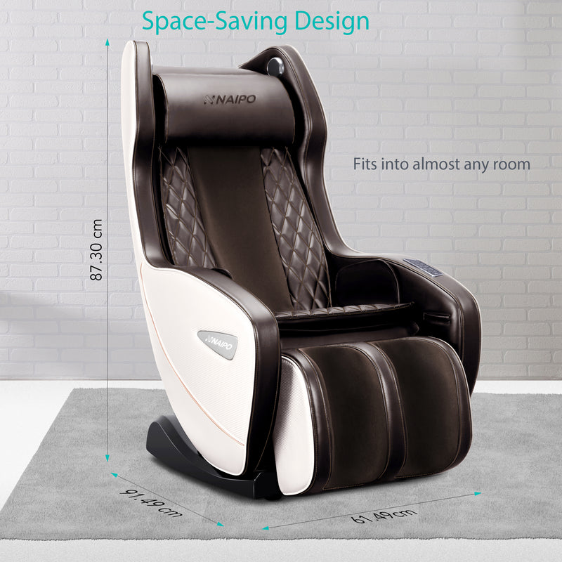 NAIPO Premium Massage Chair with Lying Position, Bluetooth, Space-Savi ...